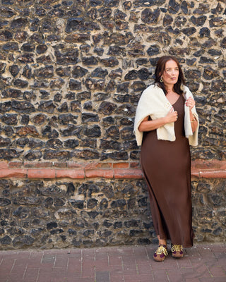 CHALK VICKI JUMPER | FLUFFY | OYSTER