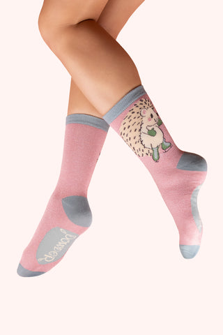 Powder - Skating Hedgehog Ankle Socks