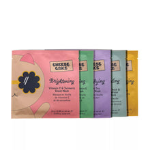 Load image into Gallery viewer, Cheese Cake 5 Pc Sheet Masks
