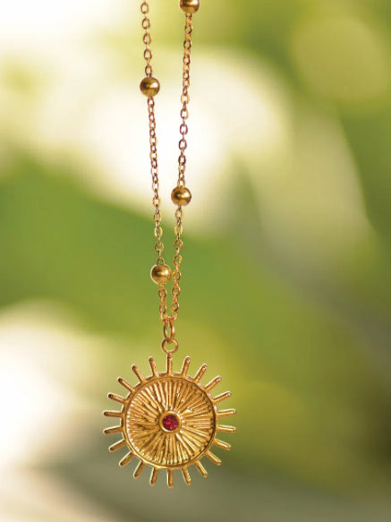 Empire of The Sun - Stainless Steel W/18k Gold PVD Necklace