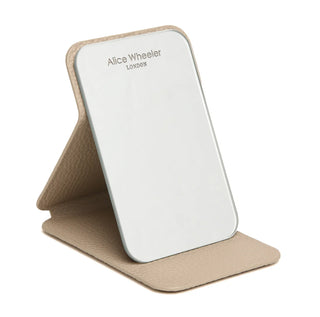 Alice Wheeler Stone Mini Folding Mirror