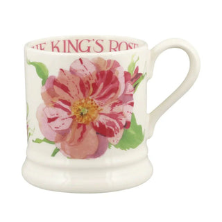 Emma Bridgewater David Austin The Kings Rose 1/2 Pint Mug