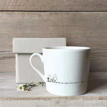Load image into Gallery viewer, Wobbly mug-Tea is a warm little hug
