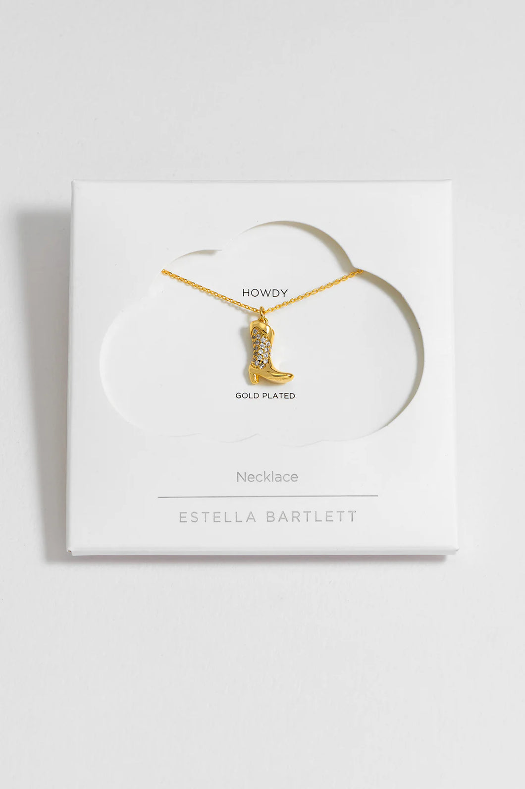 Estella Bartlett Necklace - Cowboy Boot
