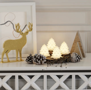 CHRISTMAS Tree LED Wax Candles
