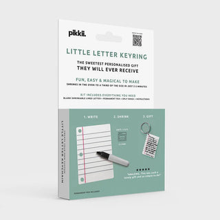 Pikkii Little Letter Shrink Keyring