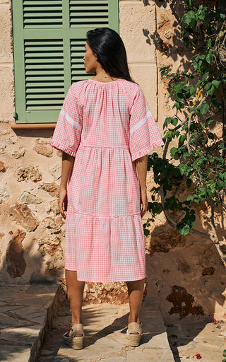 Luella Nimes Cotton Gingham Dress