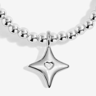 A LITTLE | ALWAYS PROUD OF YOU | Silver Plated | Bracelet | 17.5cm stretch