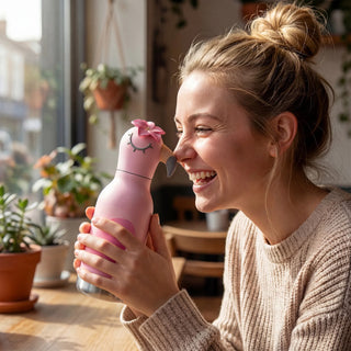 BESTIE FLAMINGO WATER BOTTLE