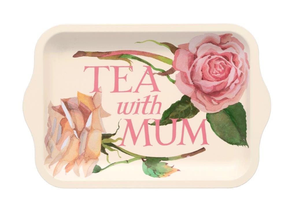 Emma Bridgewater - Rose & Pink Toast Small Tin Tray