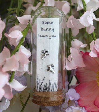 Some Bunny Loves You Earring Jar