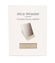 Load image into Gallery viewer, Alice Wheeler - Stone Folding Travel Mirror
