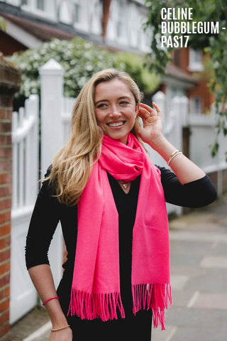 PARK LANE  Celine Scarf colour Bubblegum