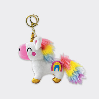 PLUSH BAG CHARMS - UNICORN