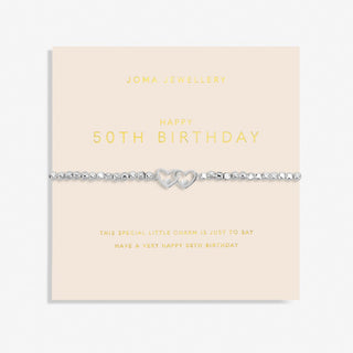 Joma Bracelet A Little Forever Yours 50th Birthday
