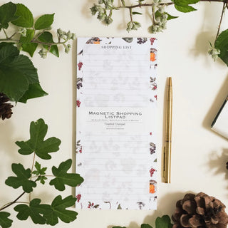 Hedgerow Robin (Pure) Magnetic Shopping List