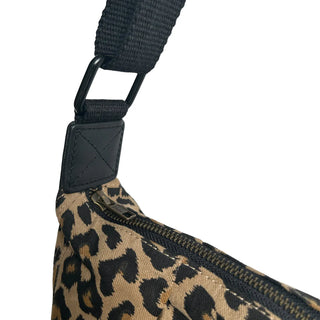 Sixton London - Brixton Cross Body Sling Bag - Sand Leopard Print