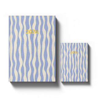 YOP & TOM BLUE STRIPES A6 DIARY 2026