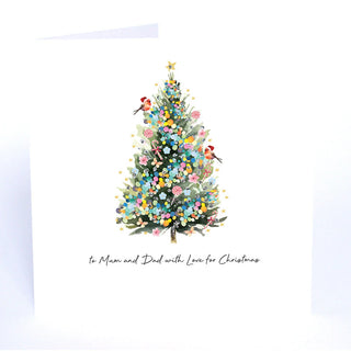 TO MUM AND DAD WITH LOVE FOR CHRISTMAS