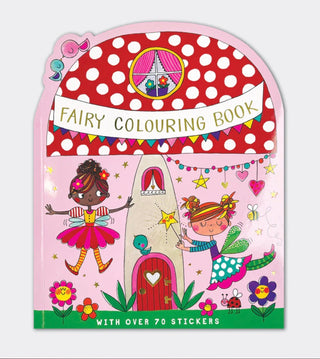 Fairy Die-Cut Colouring Book With Stickers