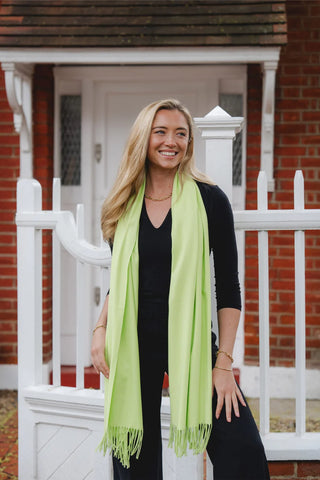 PARK LANE  Celine Scarf colour LIME