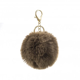 PARK LANE LATTE FLUFFY KEYRING