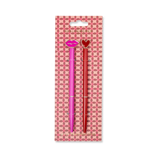 Metal Ballpoint Icon Pens - Love