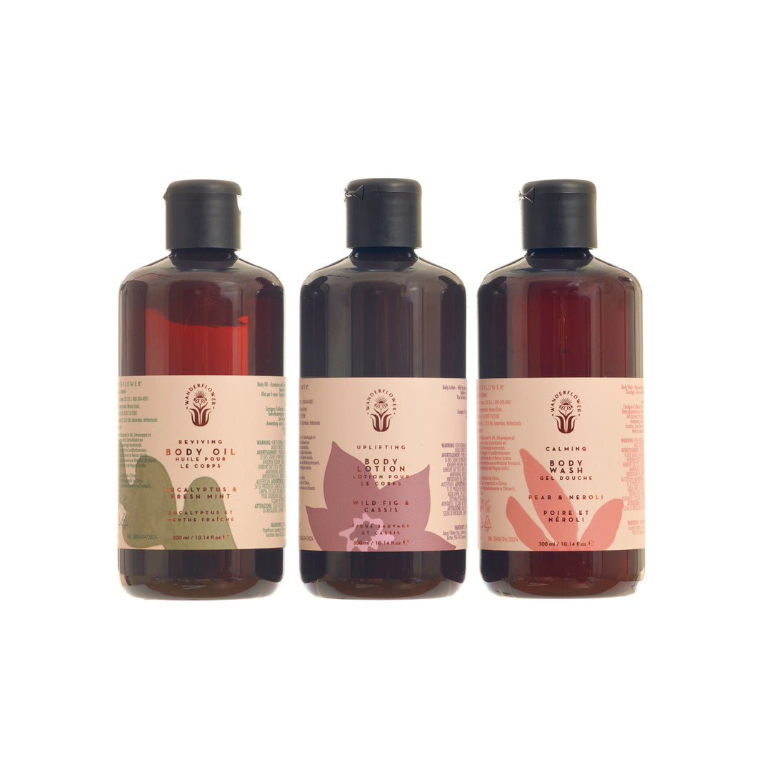 Wanderflower Body Trio - Rival Set