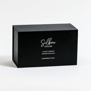 Selbrae House - 2 Glass Tumblers - Golf