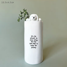 Load image into Gallery viewer, Animal Vase -Dog - Friends we meet along the way
