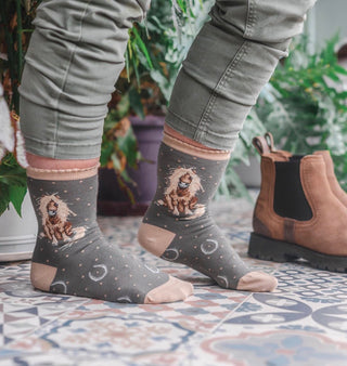 Wrendale Horse Sock Gloria