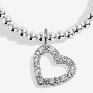 CONFETTI A LITTLE | HAPPY BIRTHDAY DAUGHTER | Silver Plated | Bracelet | 17.5cm stretch