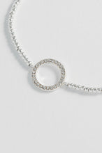 Load image into Gallery viewer, Estella Bartlett - White Cz Circle Louise Bracelet
