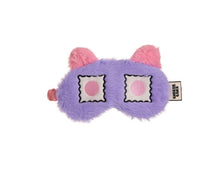 Load image into Gallery viewer, Cheese Cake Faux Fur Eye Mask - Purple
