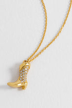 Load image into Gallery viewer, Estella Bartlett Necklace - Cowboy Boot
