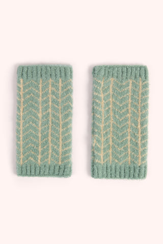 Powder - Niamh Wrist Warmers - Ice
