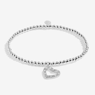 CONFETTI A LITTLE | HAPPY BIRTHDAY DAUGHTER | Silver Plated | Bracelet | 17.5cm stretch