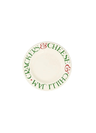 CHRISTMAS TOAST & MARMALADE CRACKERS 6 1/2 INCH PLATE