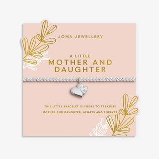 Mother's Day A Little 'Mother And Daughter' Bracelet in Silver Plating