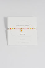 Load image into Gallery viewer, Estella Bartlett Multi Gemstone Shell Flower Bracelet &quot;

