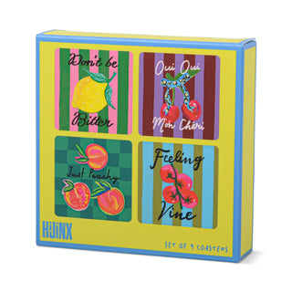 Hijinx Coasters (Set of 4) Fruit