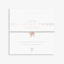 Load image into Gallery viewer, Joma A Little &#39;You Are All Things Lovely&#39; Bracelet
