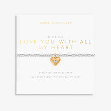 Load image into Gallery viewer, Joma A Little &#39;Love You With All My Heart&#39; Bracelet
