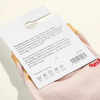 KOSI LONDON - The Mushroom Bamboo Sock