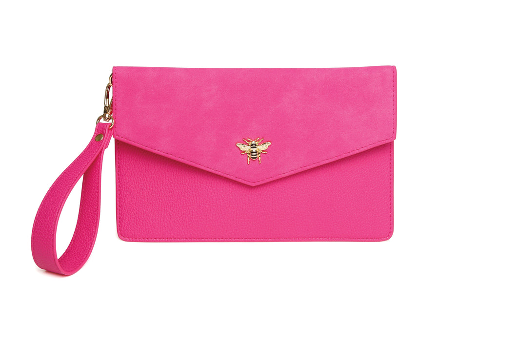 Alice Wheeler Hot Pink - Chelsea Clutch