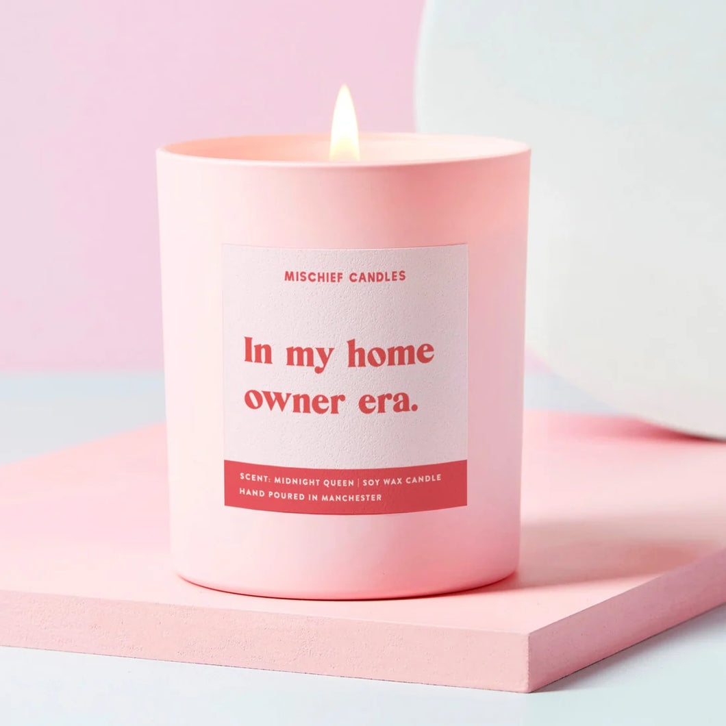 New Home Gift Funny New Home Gift Candle Home Owner Era