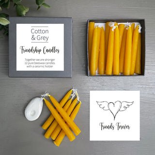 Cotton & Grey Friendship Candles