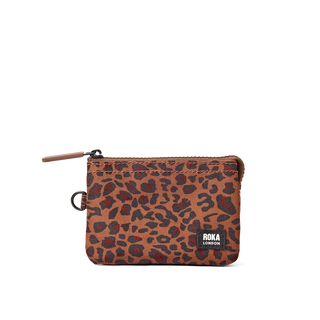 ROKA CARNABY WALLET IN MINI LEOPARD
