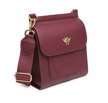 Load image into Gallery viewer, Alice Wheeler Berry Bloomsbury Cross Body Bag

