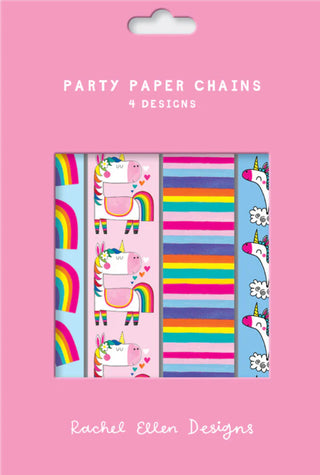 UNICORN PARTY PAPER CHAINS